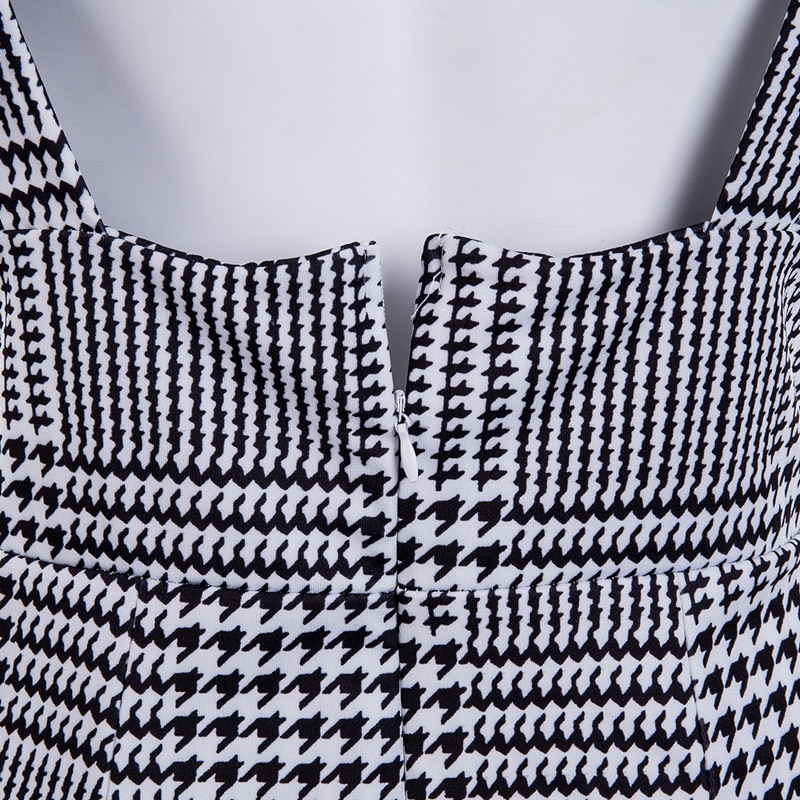 Women's Ruffled High Waist Dress
