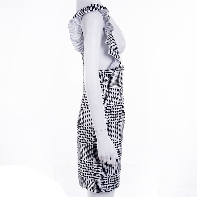 Women's Ruffled High Waist Dress