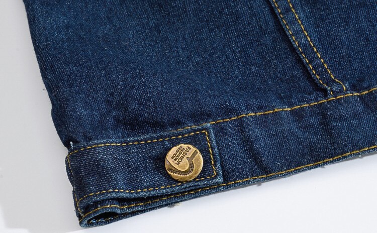 Men's Denim Vest in Blue Colors