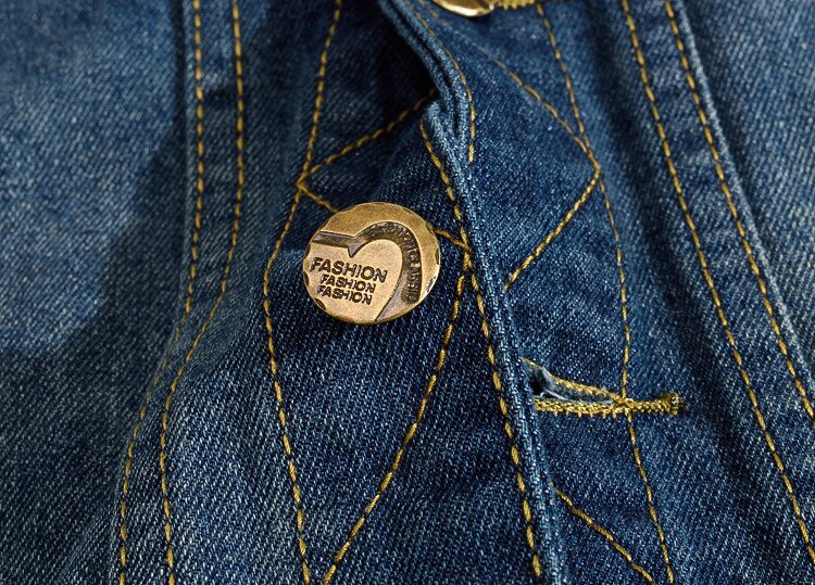Men's Denim Vest in Blue Colors